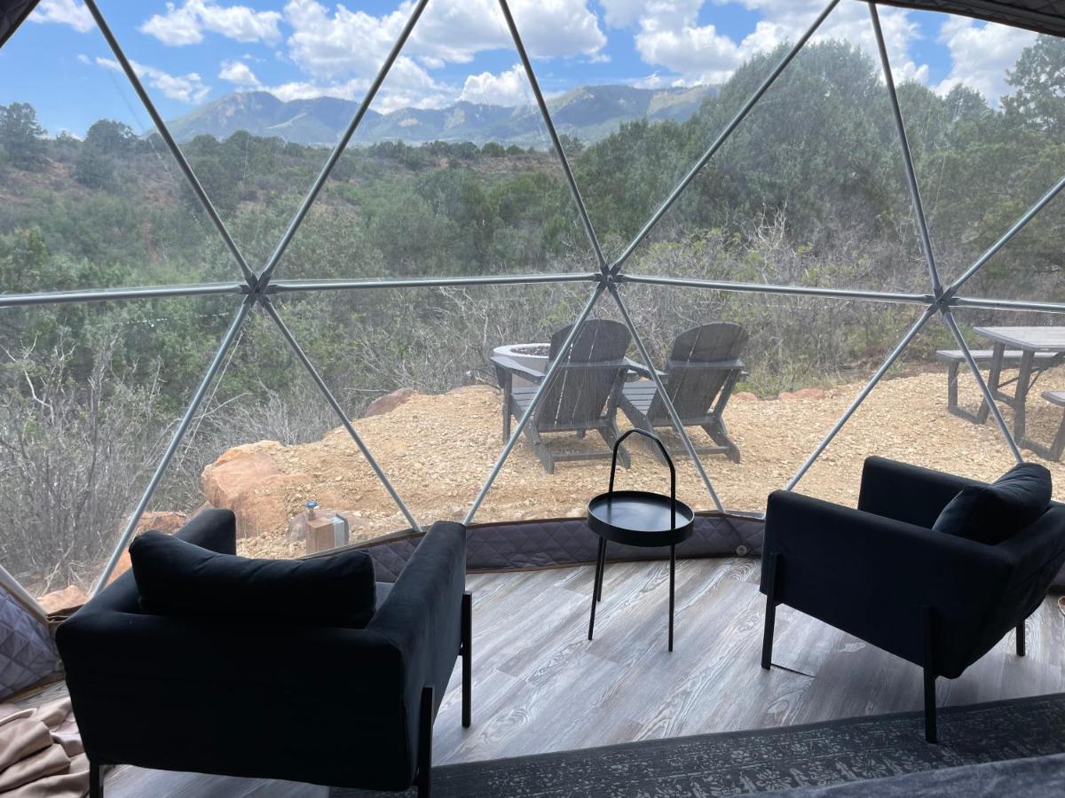 Canyon Rim Domes - A Luxury Glamping Experience!! Monticello Exterior foto